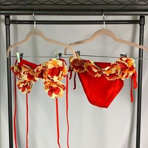 ASOS FLOWER BIKINI